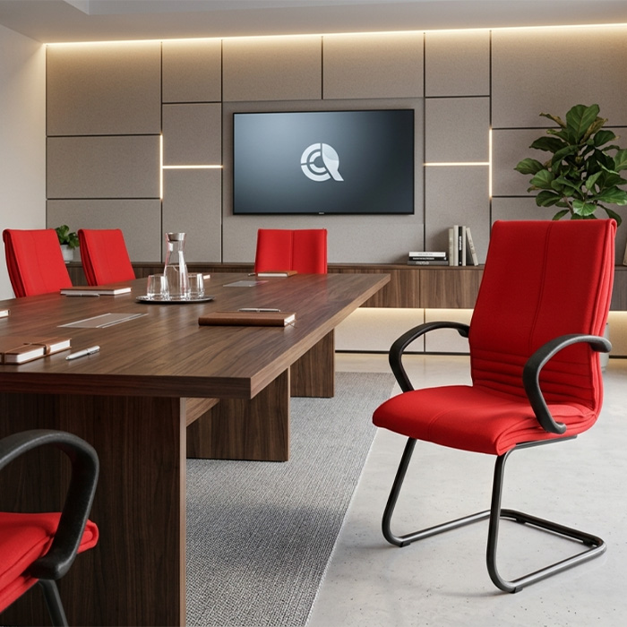 Ghế chân quỳ bọc nỉ GQ02B