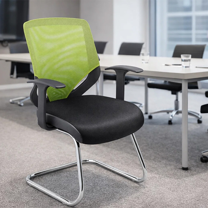 Ghế họp lưới chân quỳ GQ232