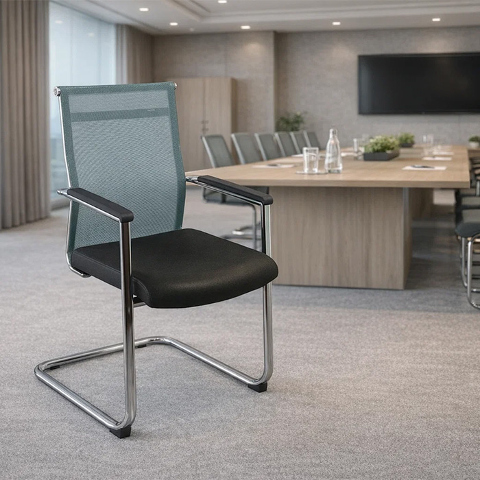 Ghế chân quỳ lưng lưới GQ235B