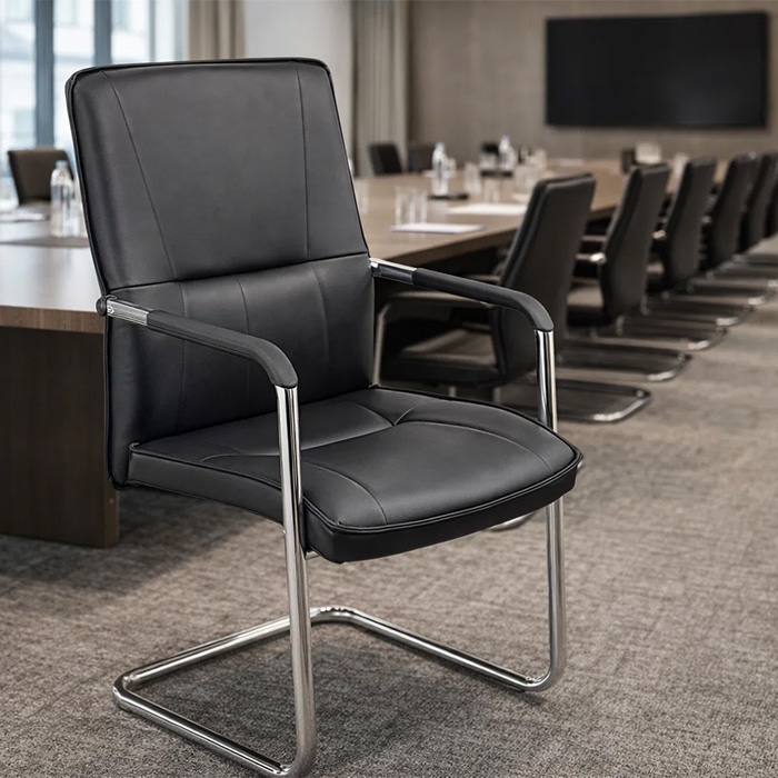 Ghế chân quỳ bọc da GQ238