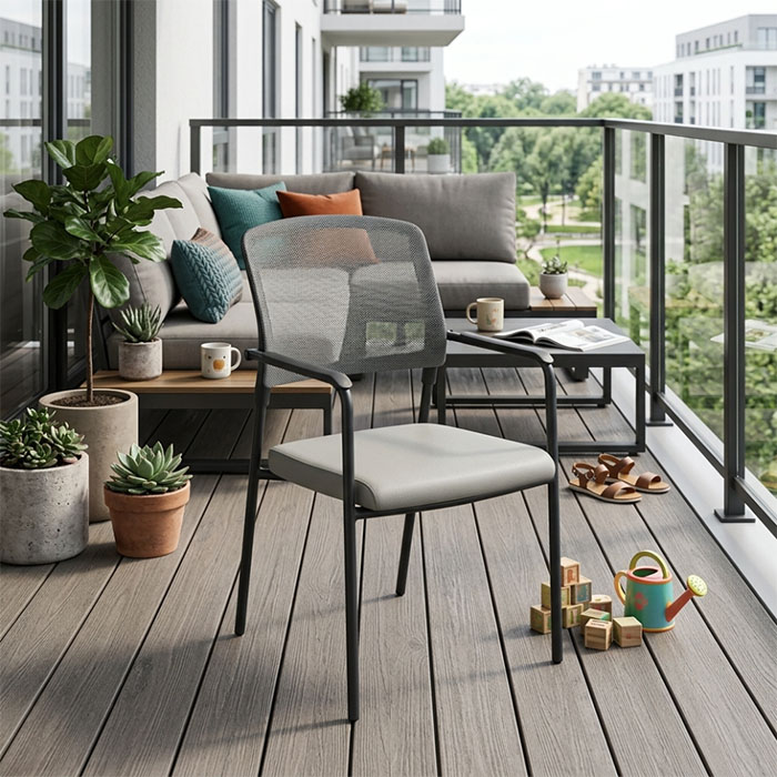 Ghế tựa khung sắt GT233