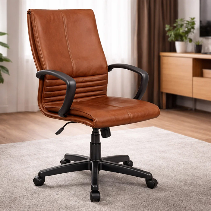 Ghế xoay da lưng trung GX13B-N