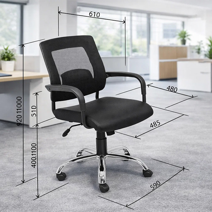 Ghế xoay lưng lưới GX209B