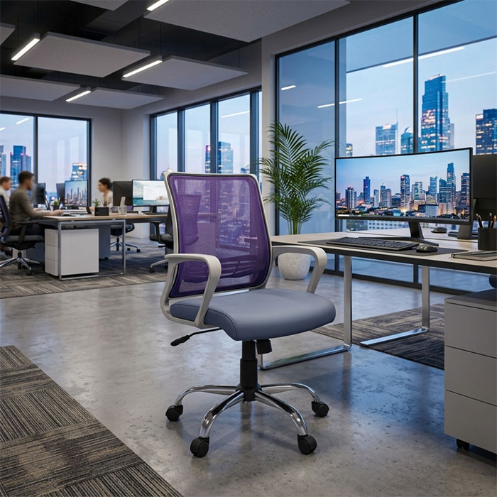 Ghế lưới xoay nhân viên GX302B