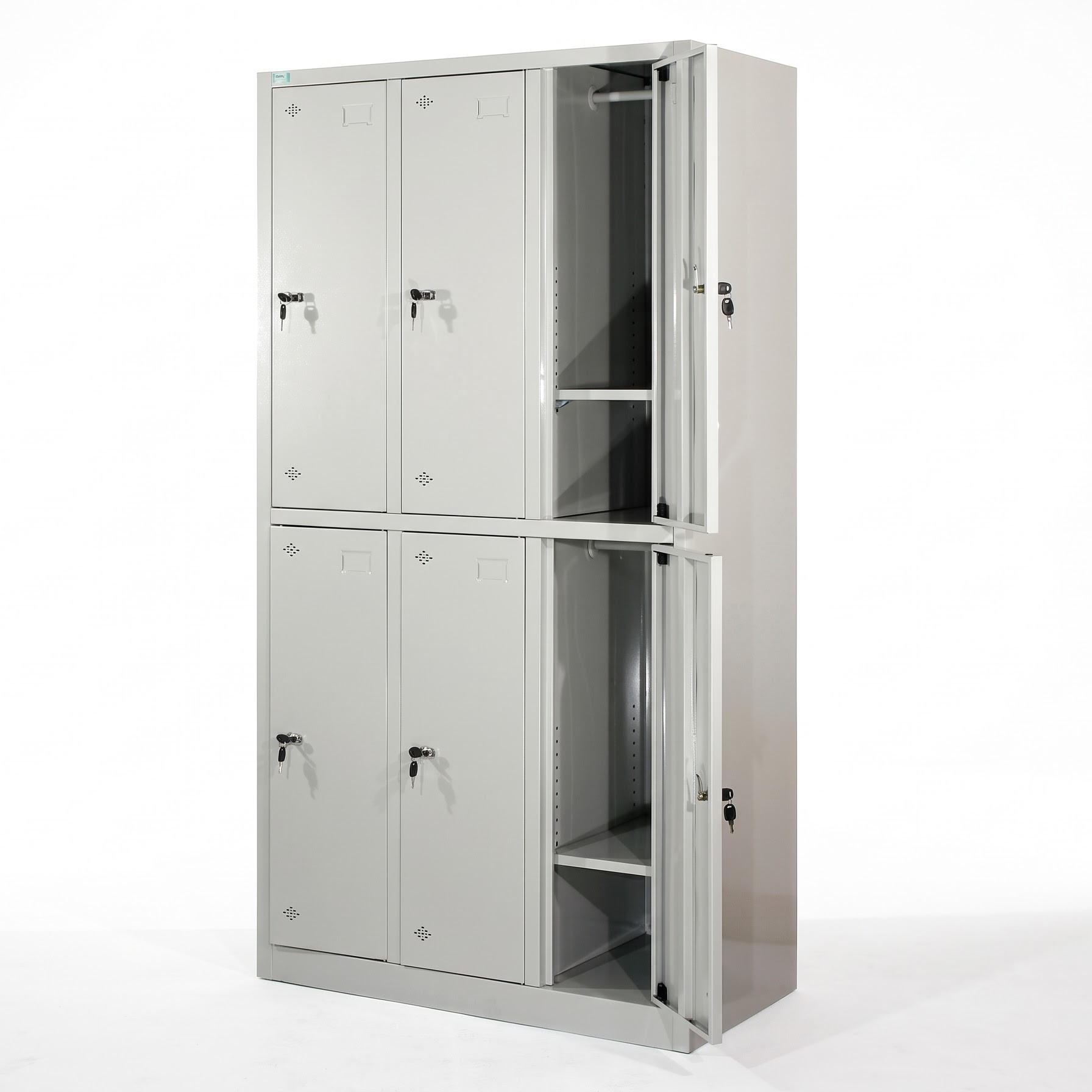 Tủ locker sắt 6 ngăn TS12