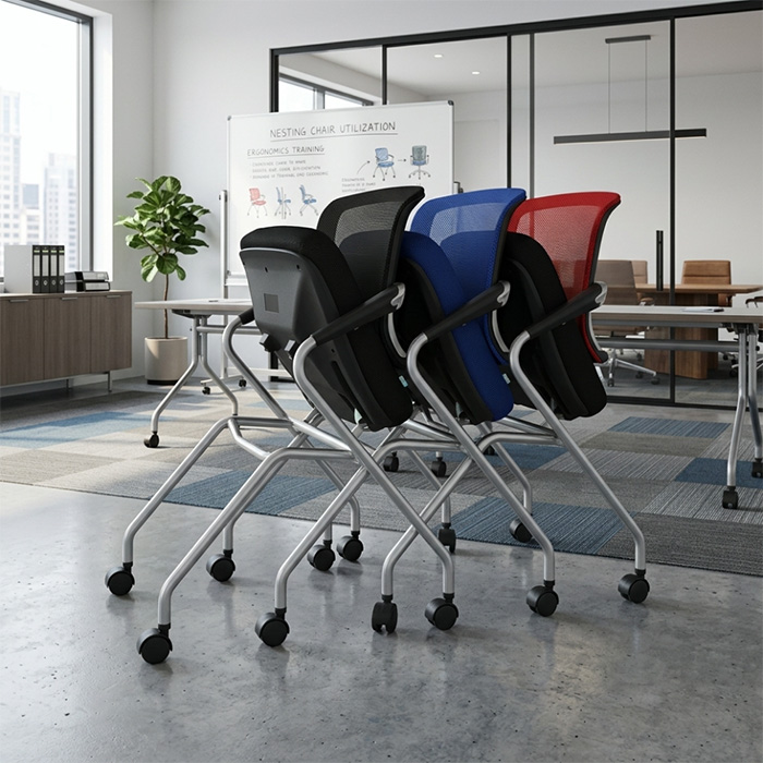Ghế gấp lưng lưới GX309