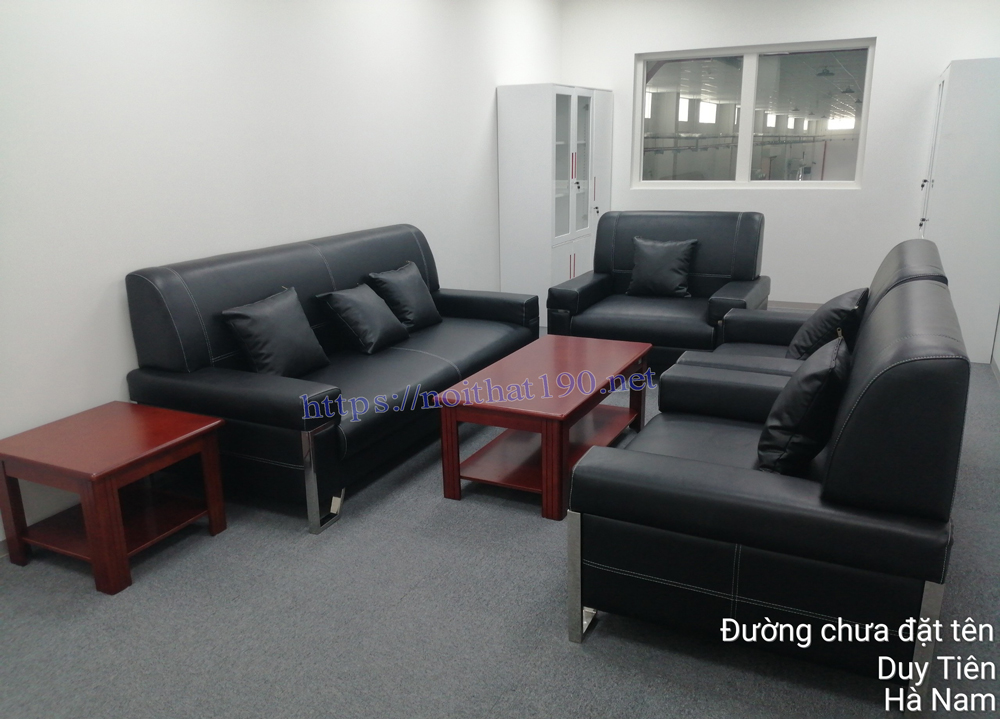 Hình ảnh thực tế bộ sofa văn phòng SP06