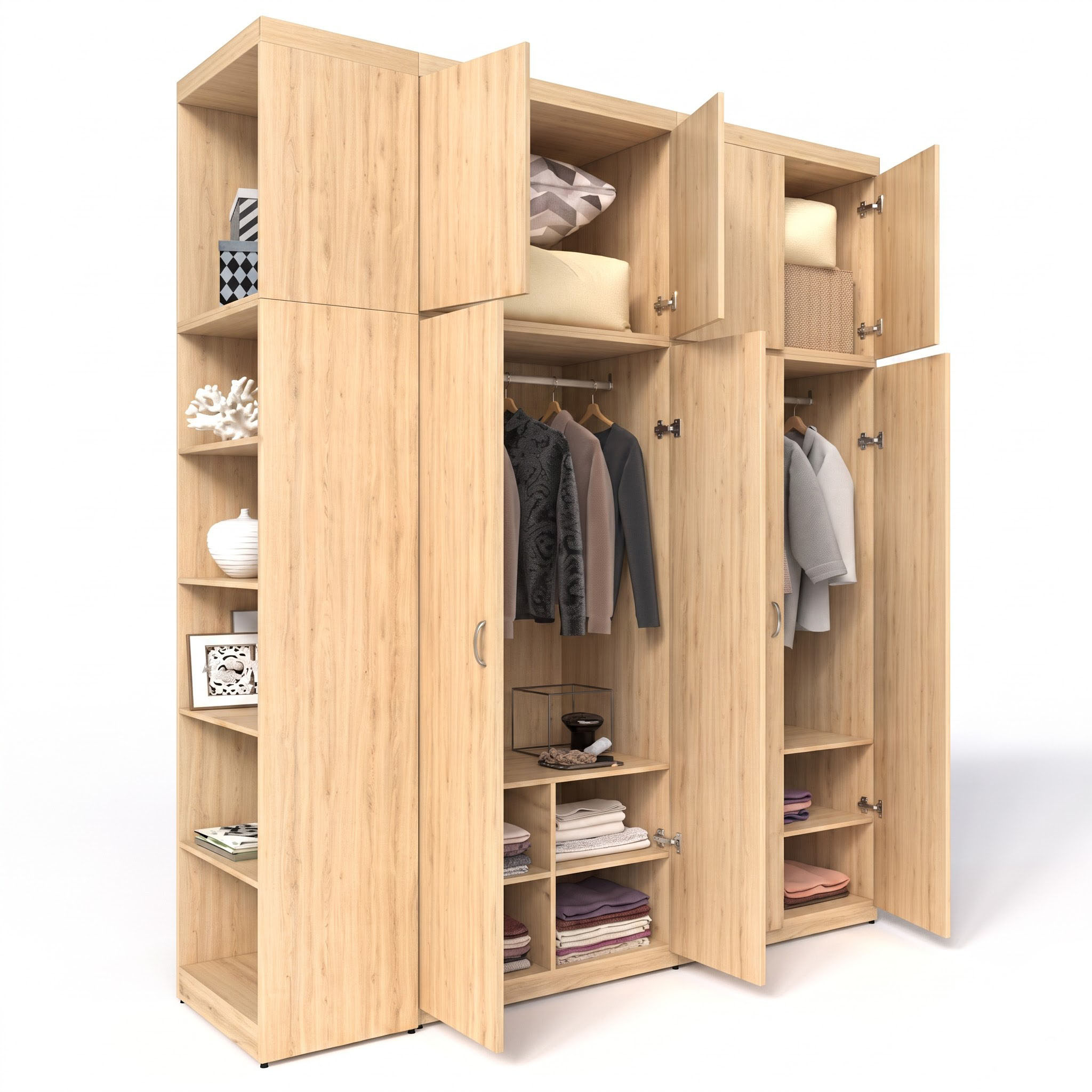 Tủ quần áo gỗ TGA01