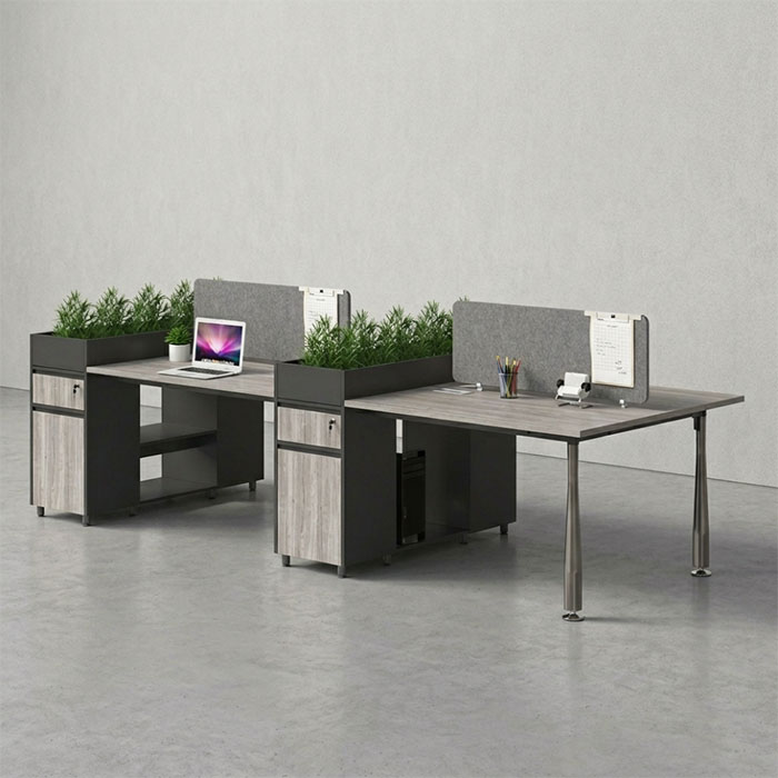 Cụm bàn làm việc nhân viên 1912B12-4H