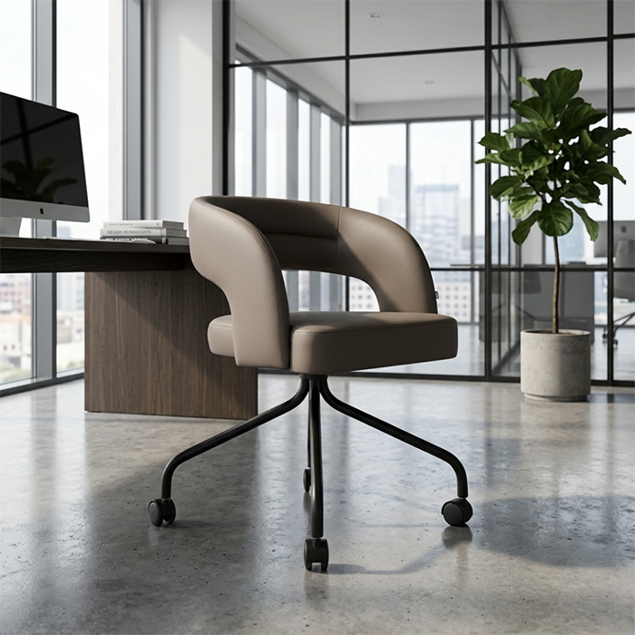 Ghế da tựa lưng GT242B