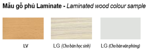 Bảng mã màu Mẫu gỗ phủ Laminate