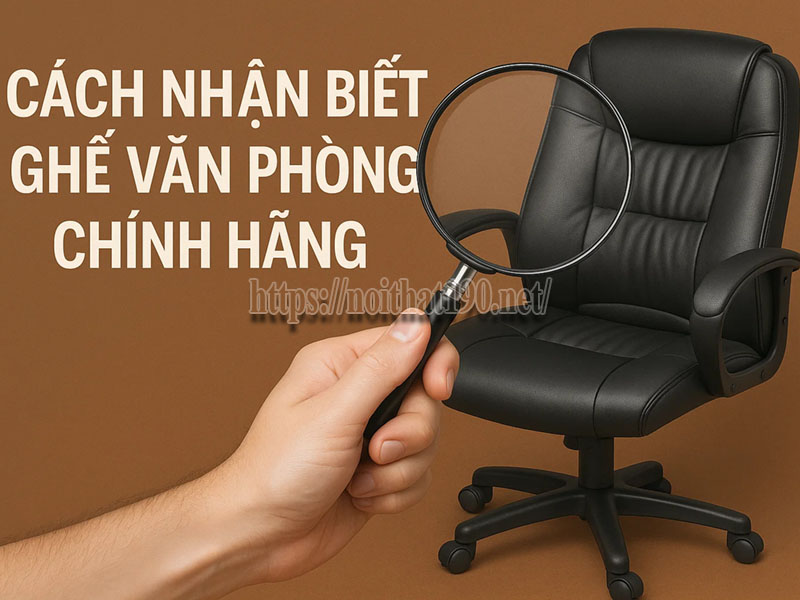 Cách nhận biết ghế văn phòng chính hãng