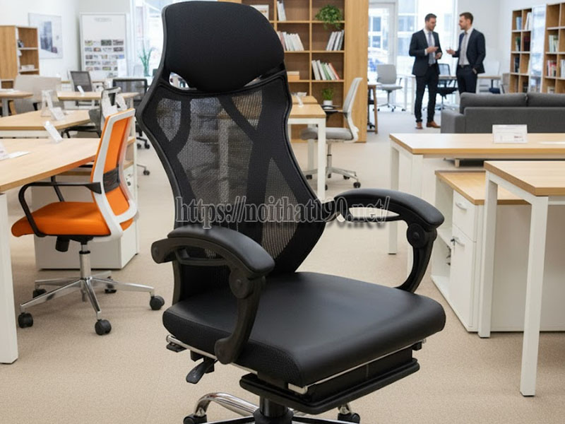 Ghế văn phòng 190 cho người đau cổ