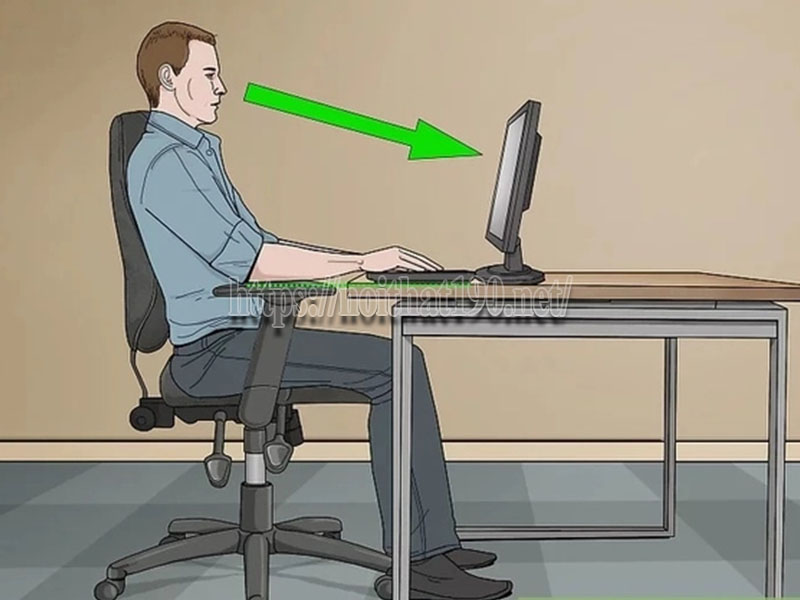 chiều cao ghế đến bàn đúng chuẩn