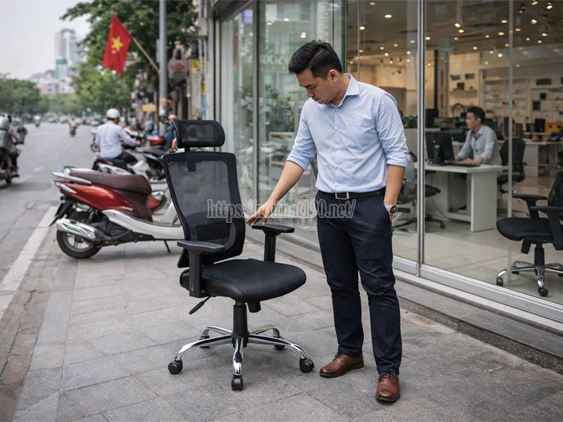 mua ghế công thái học 190 gần đây