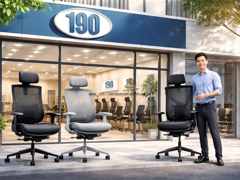 địa chỉ bán ghế công thái học 190 tại Hà Nội