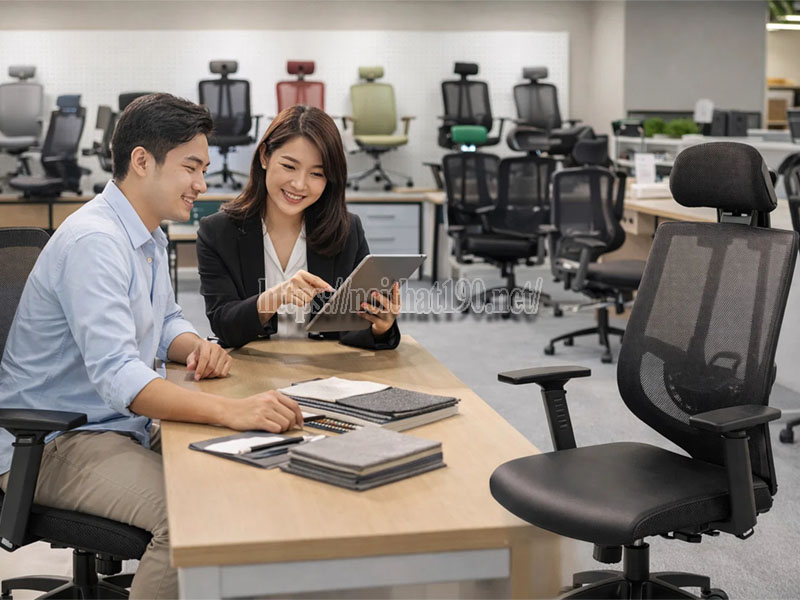 mua ghế công thái học 190 ở đâu