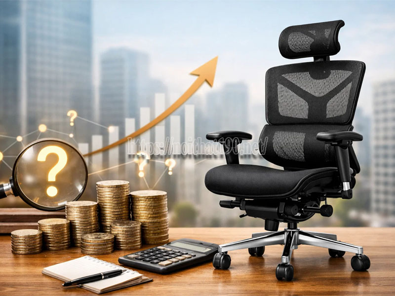 ghế công thái học 190 giá bao nhiêu