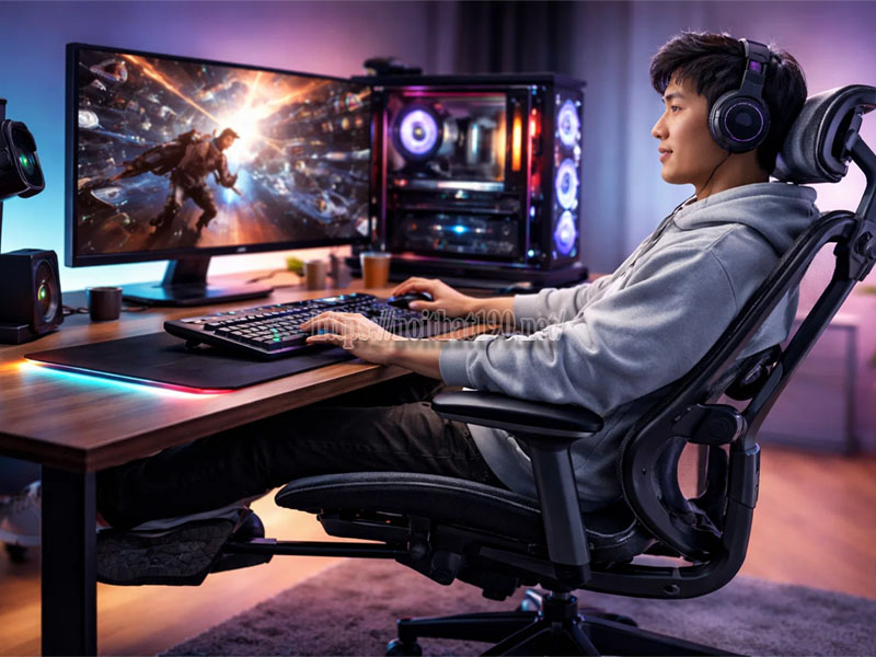 ghế công thái học có thể dùng cho gaming không