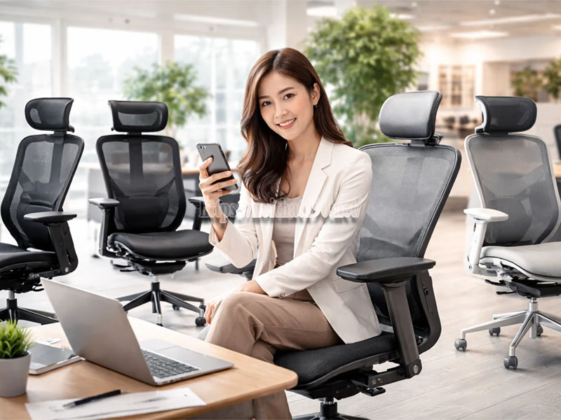 mua ghế công thái học ở đâu uy tín