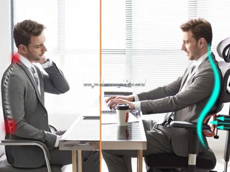 Cách điều chỉnh ghế công thái học đúng chuẩn Ergonomic