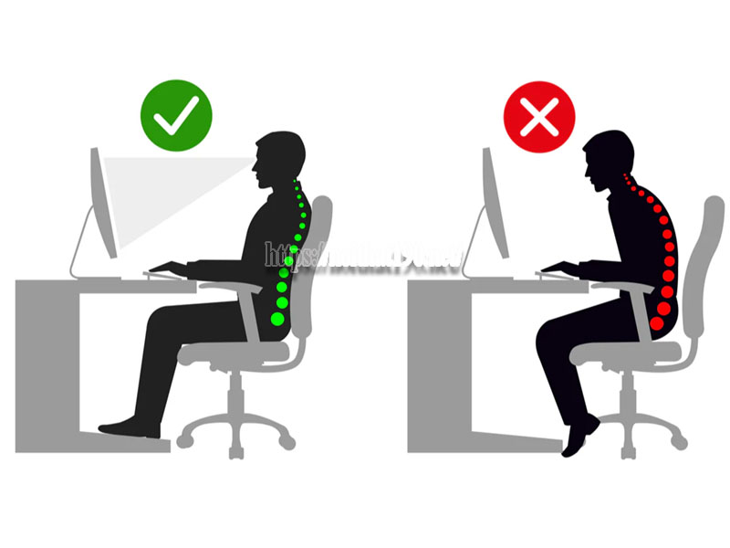 Các bước thiết lập ghế công thái học