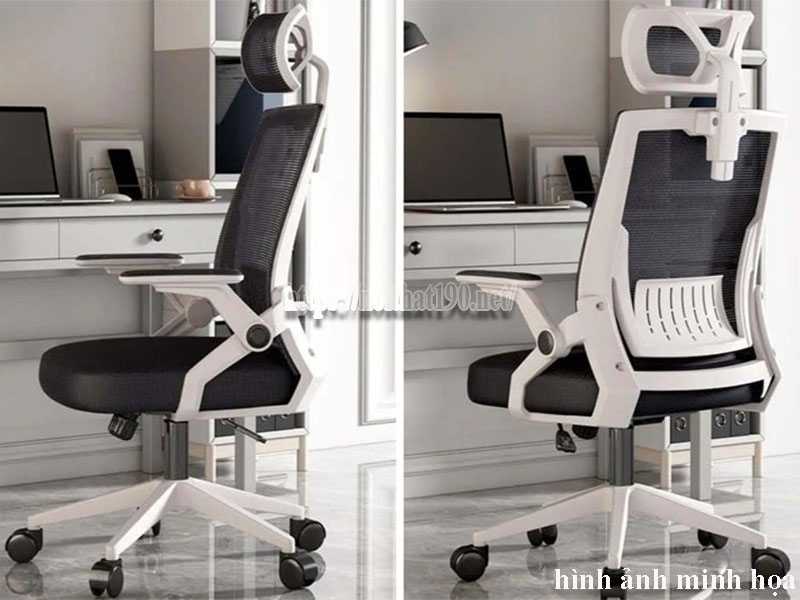 ghế công thái học chân xoay có tốt không