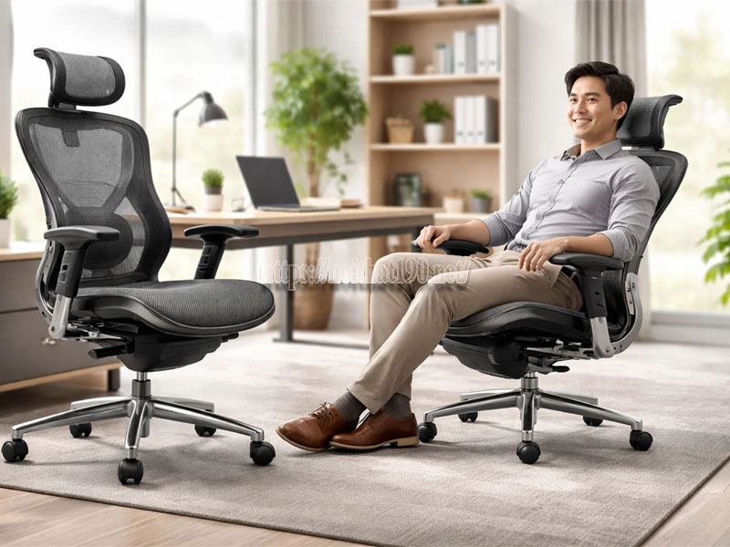 nhà phân phối ghế công thái học