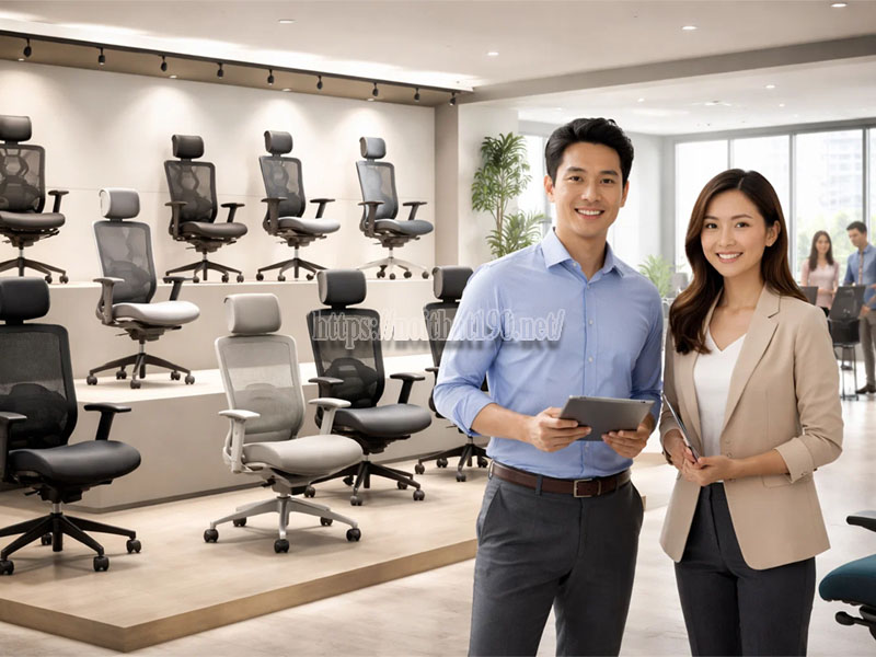 mua ghế công thái học chính hãng