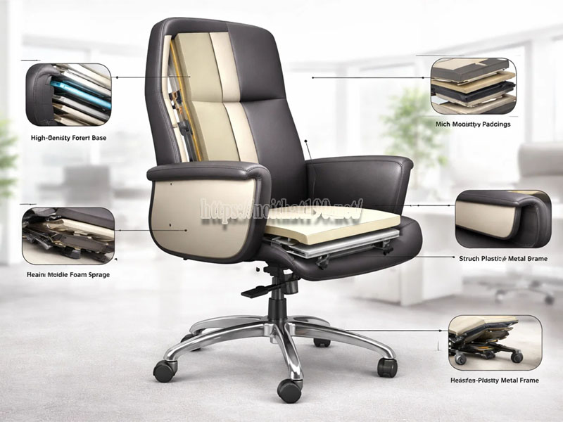 cấu tạo ghế lãnh đạo