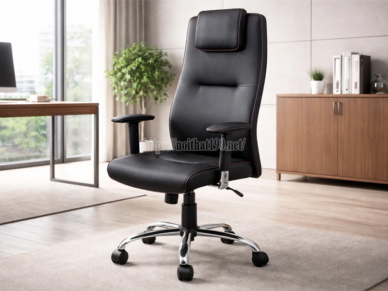 ghế lãnh đạo hiện đại gọn nhẹ