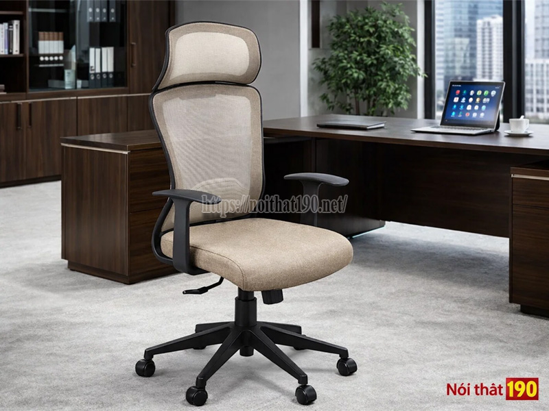 ghế lãnh đạo công thái học nội thất 190