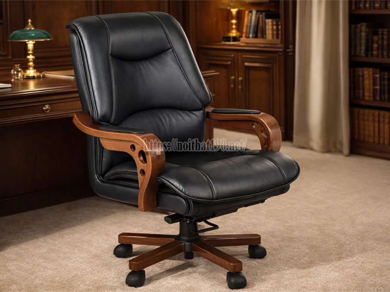 ghế giám đốc cao cấp da thật
