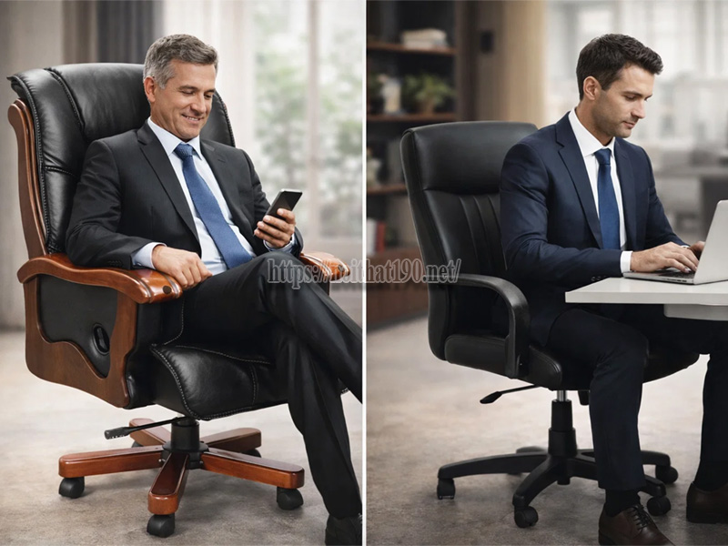 ghế lãnh đạo khác gì ghế giám đốc