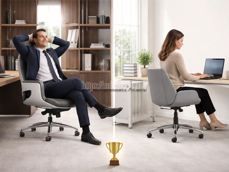 ghế lãnh đạo khác gì ghế nhân viên