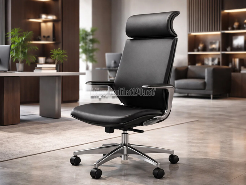 ghế xoay có tựa đầu 190