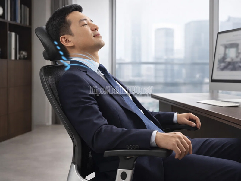 mẫu ghế lãnh đạo chống mỏi cổ