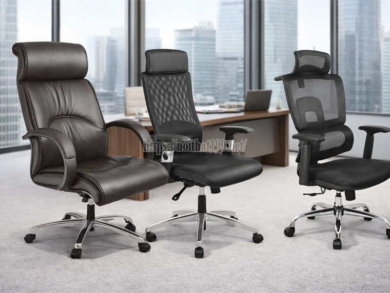 Ghế lãnh đạo loại nào tốt