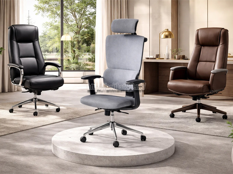 Nên chọn ghế lãnh đạo loại nào