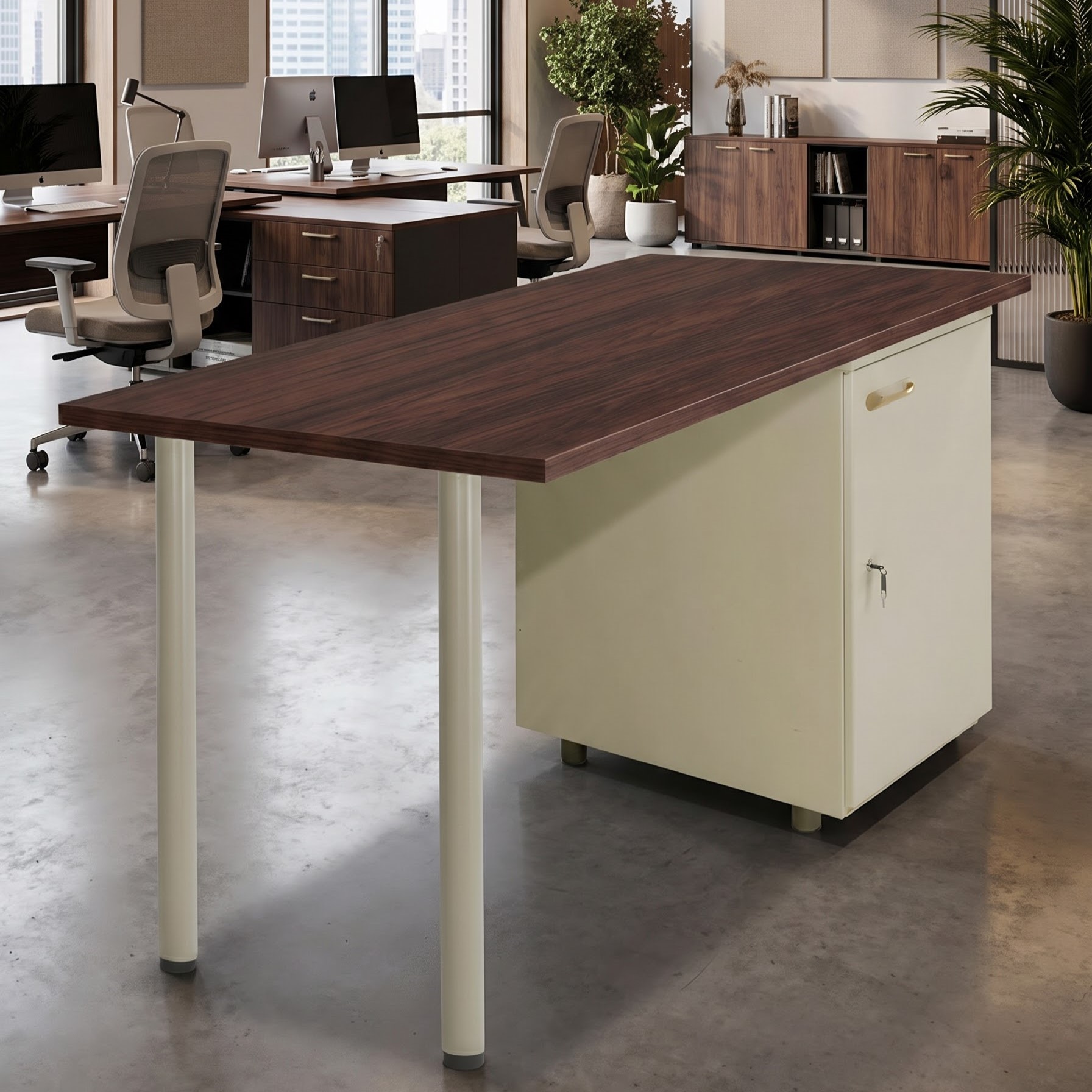 Bàn nhân viên liền hộc BCT16-HS2