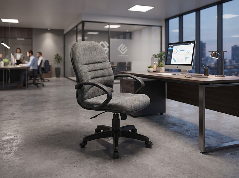 ghế xoay nỉ nội thất 190