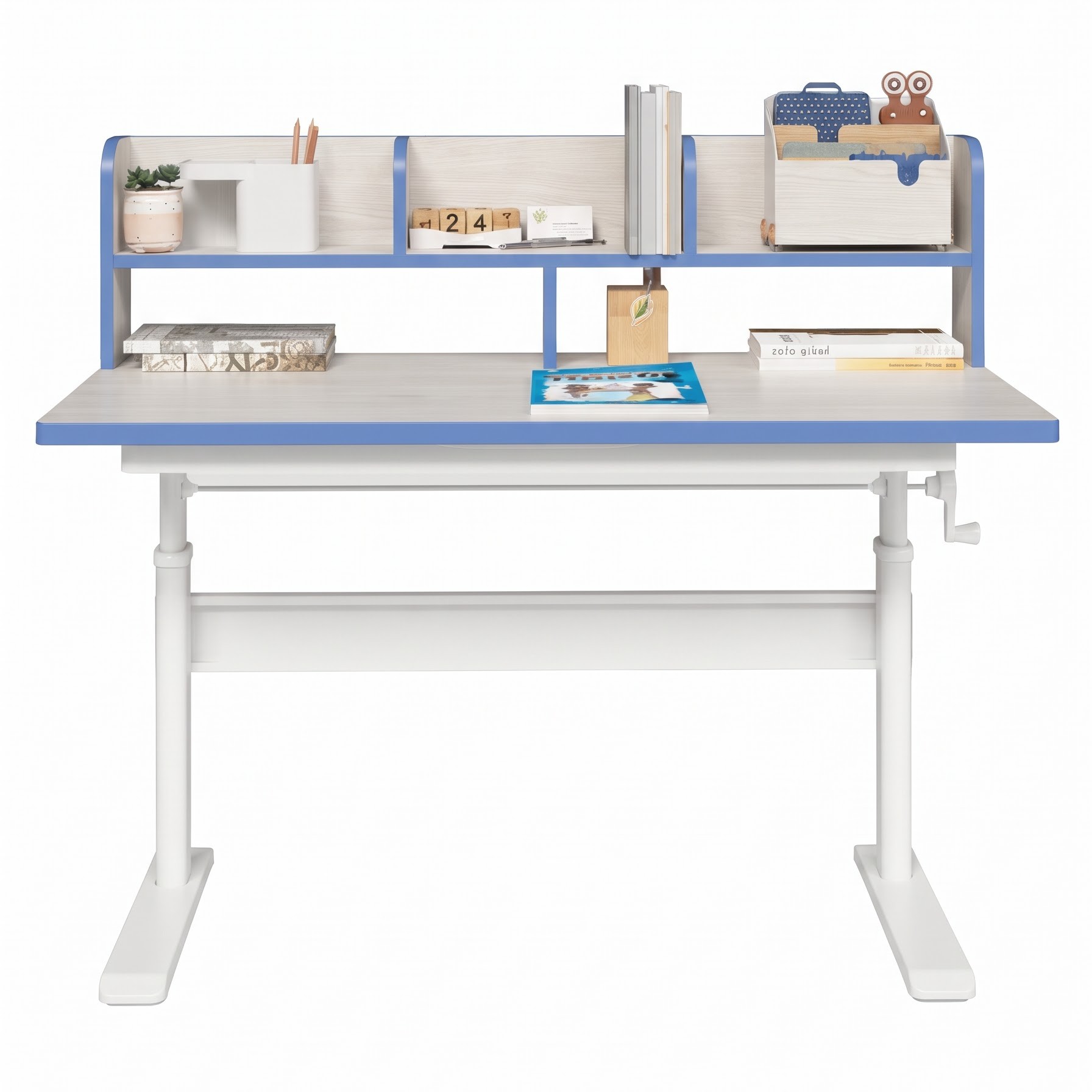 Bàn học liền giá sách BHS262B