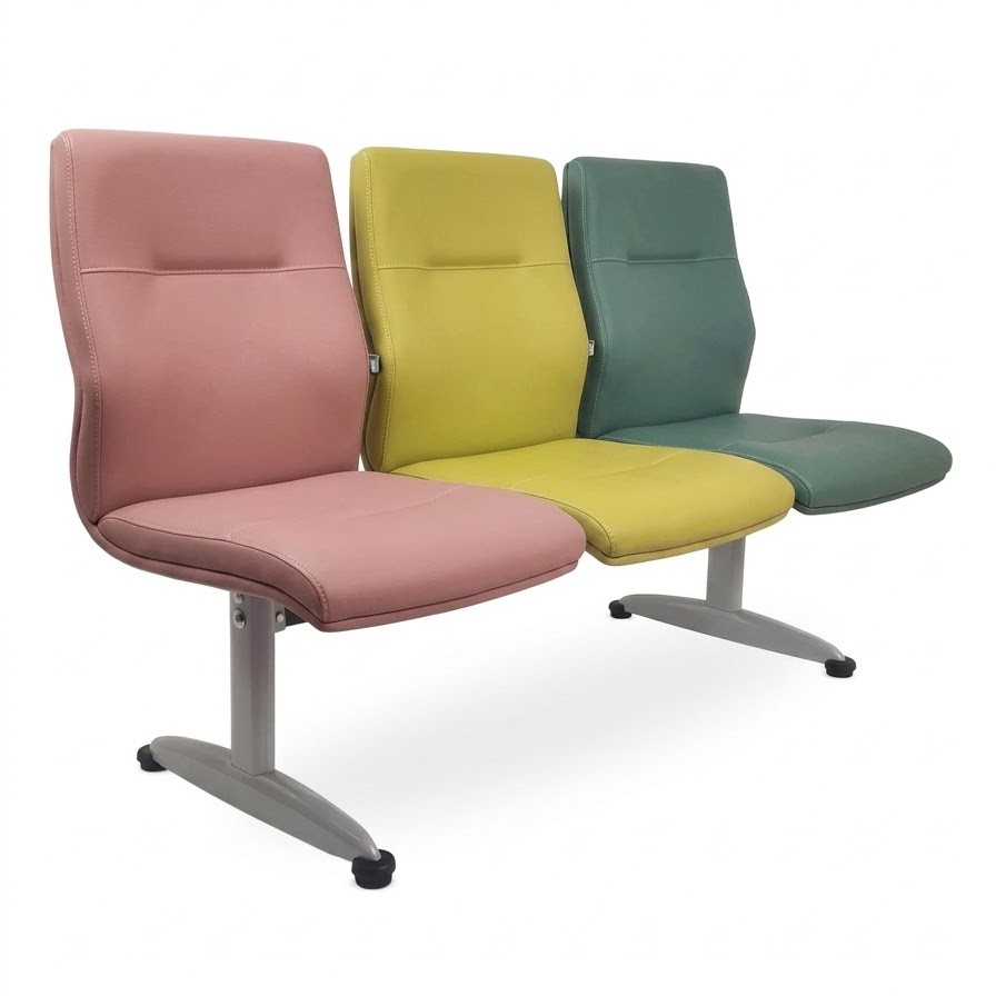 Ghế băng chờ bọc da GC275B
