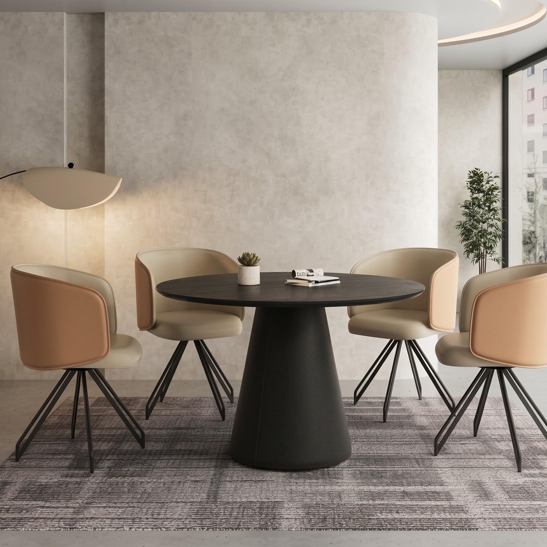 Ghế tựa chân xòe cố định GT269-X
