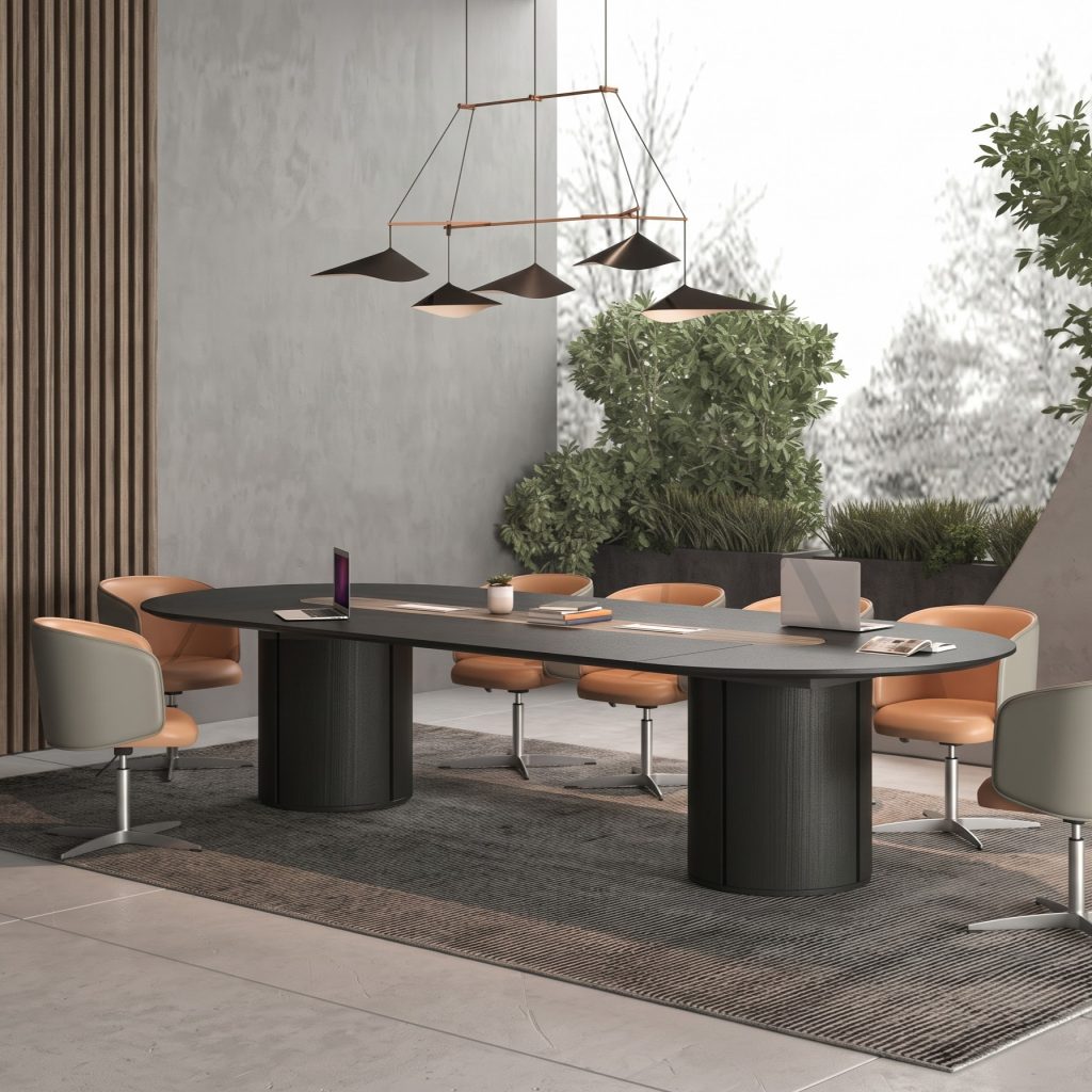Ghế đệm xoay chân tĩnh GX269C