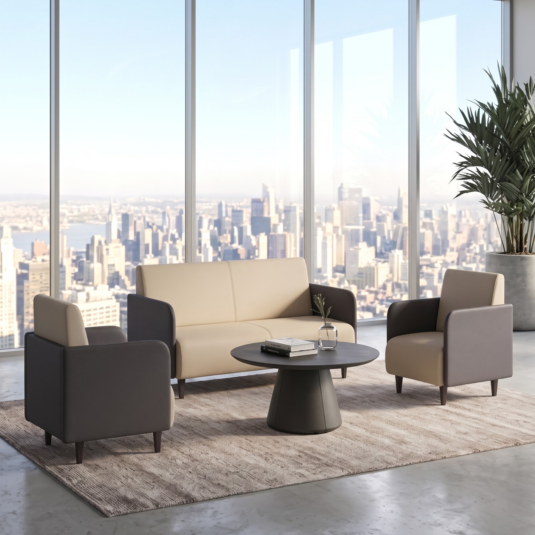 Bộ ghế sofa khung thép SP266